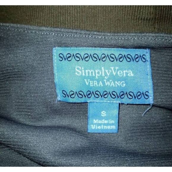 SIMPLY VERA VERA WANG GRAY DRESS SZ.S EUC. - Picture 5 of 8